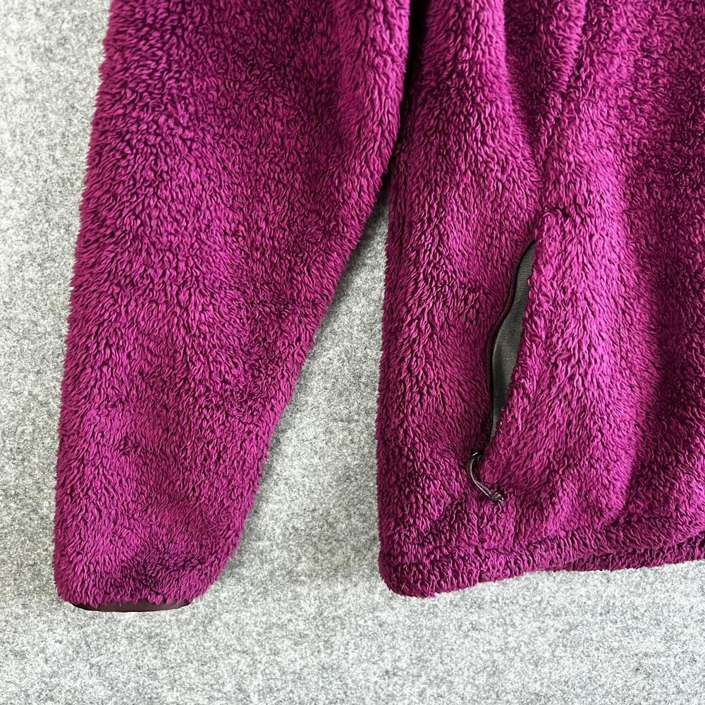 Eddie Bauer‎ Womens Fleece Jacket Medium Purple - Picture 6 of 8